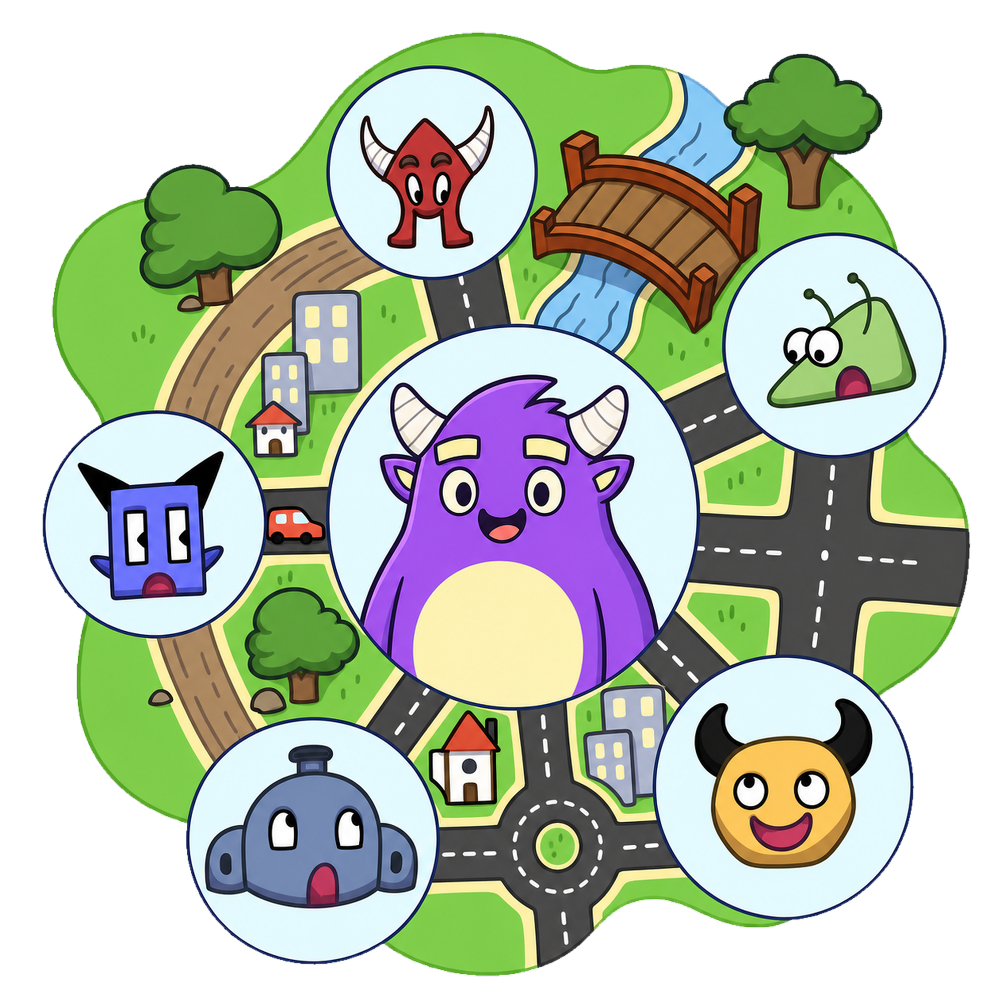 WebMonster conectado con otras personas